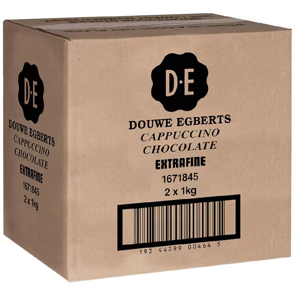 Cappuccino Drinking Chocolate Extra Fine 2 x 1kg 20% Cocoa