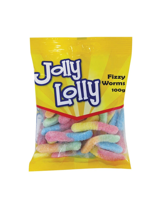 Fizzy Worms 20 x 100g Pack