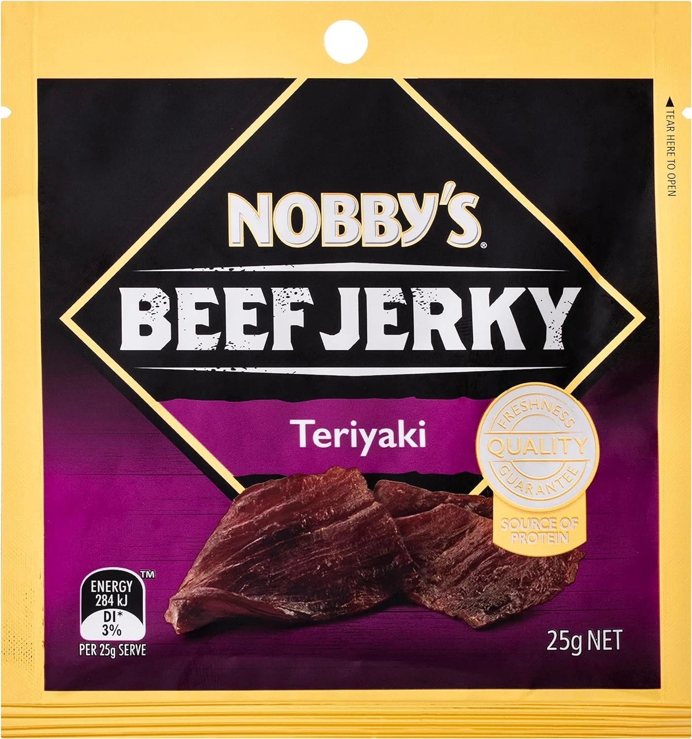 Beef Jerky Teriyaki 25g RRP $4.50