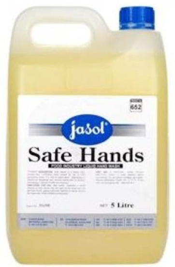 Safe Hands 5Lt Hand Wash with Sanitiser For Food Processing Areas