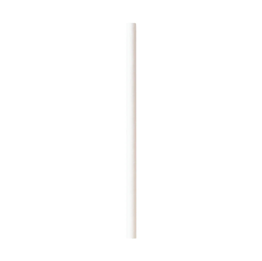 Straws 5 Ply Paper Super Smoothie 100s White 215 x 10mm - FSC MIX 70%