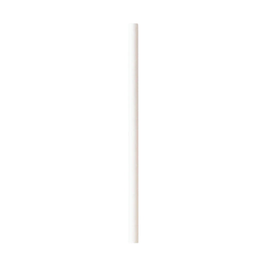 Straws 5 Ply Paper Super Smoothie 100s White 215 x 10mm - FSC MIX 70%