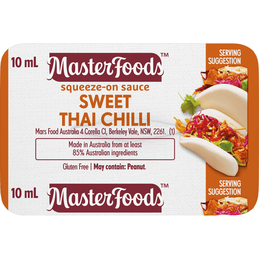 Sweet Thai Chilli P/c Sqz 100s - Vegan Halal