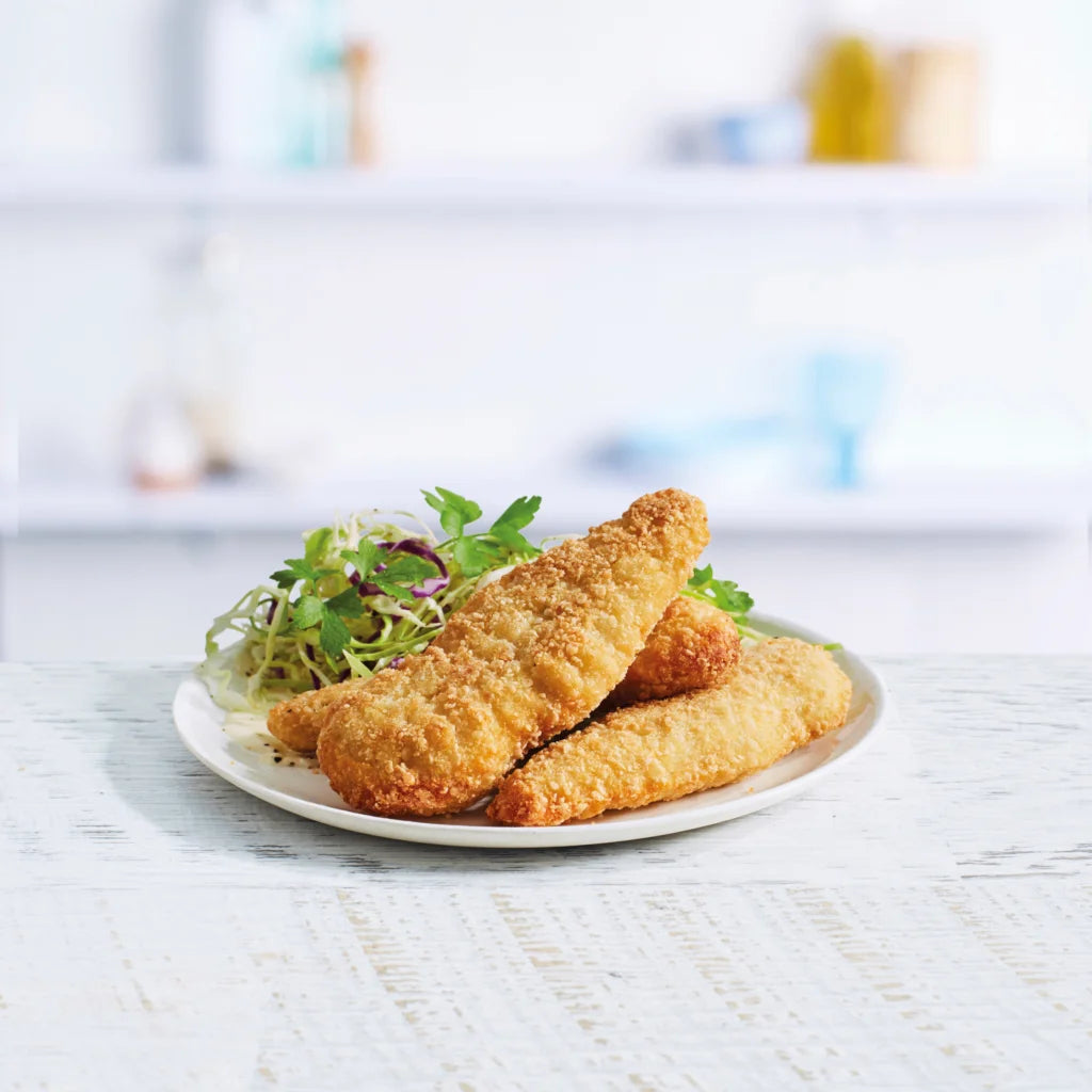 Salt & Vinegar Tenders 1kg - Approx 17 x 58g Halal (H) Fully Cooked