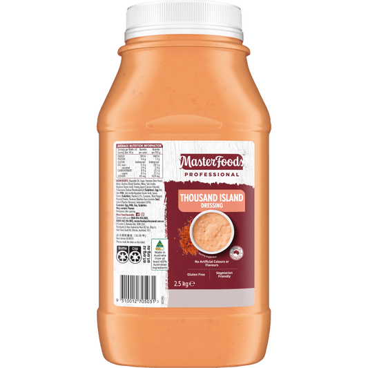 Thousand Island Dressing 2.5kg - Gluten Free Halal