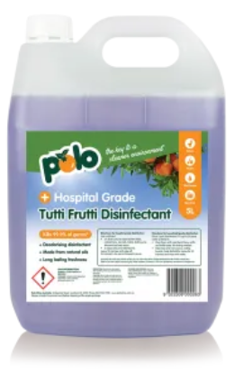 Tutti Fruitti Deodorising Disinfectant 5Lt Hospital Grade