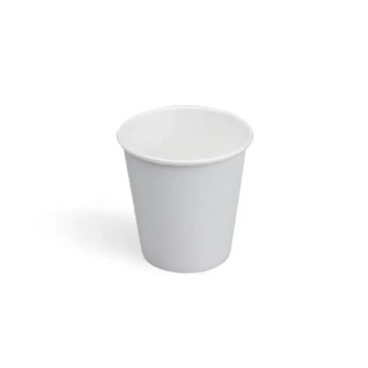 White Paper Cold Water Cup 6oz-180ml - 50s 70mm x 75mm ()
