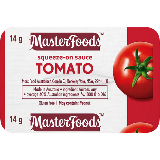 Tomato Sauce P/c Sqz 100s - Vegan Halal